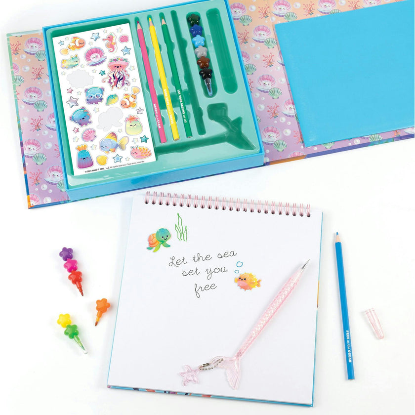 3C4G: Seas The Day! Aquatic Artist Drawing Set