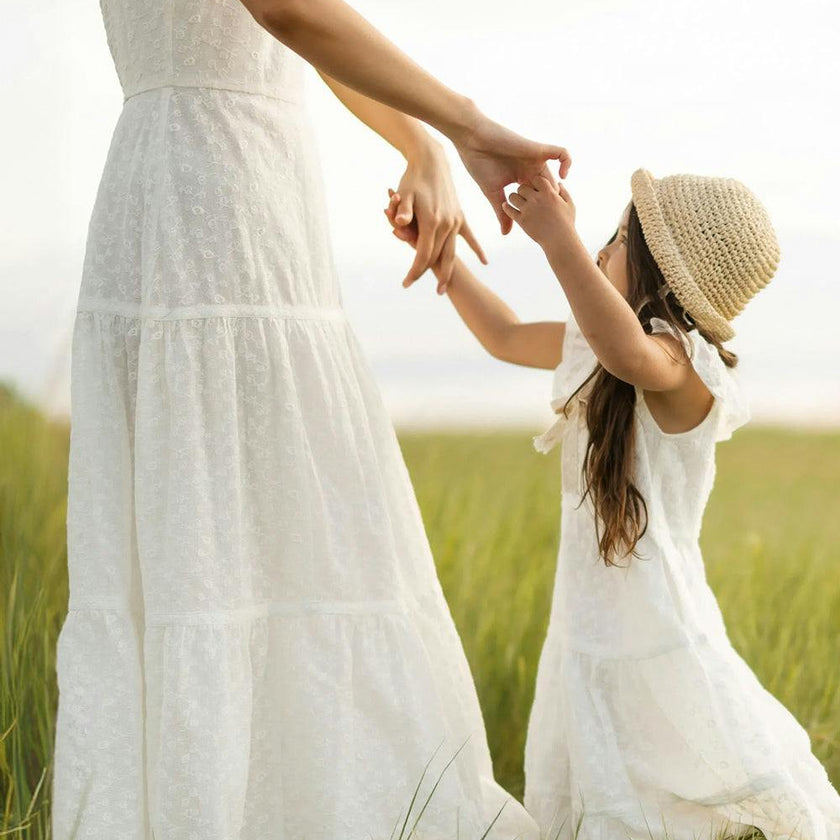 Mini Alaina Dress in Ivory