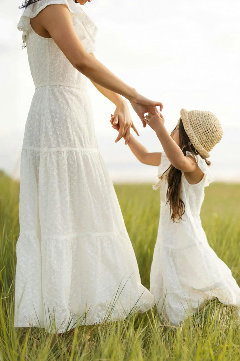 Mini Alaina Dress in Ivory