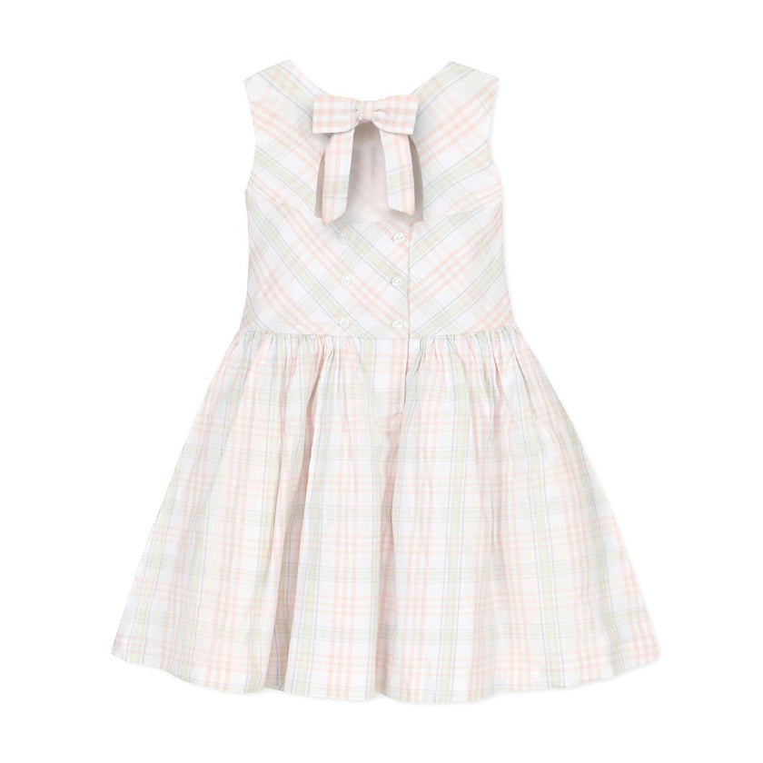 Organic Button Back Party Dress