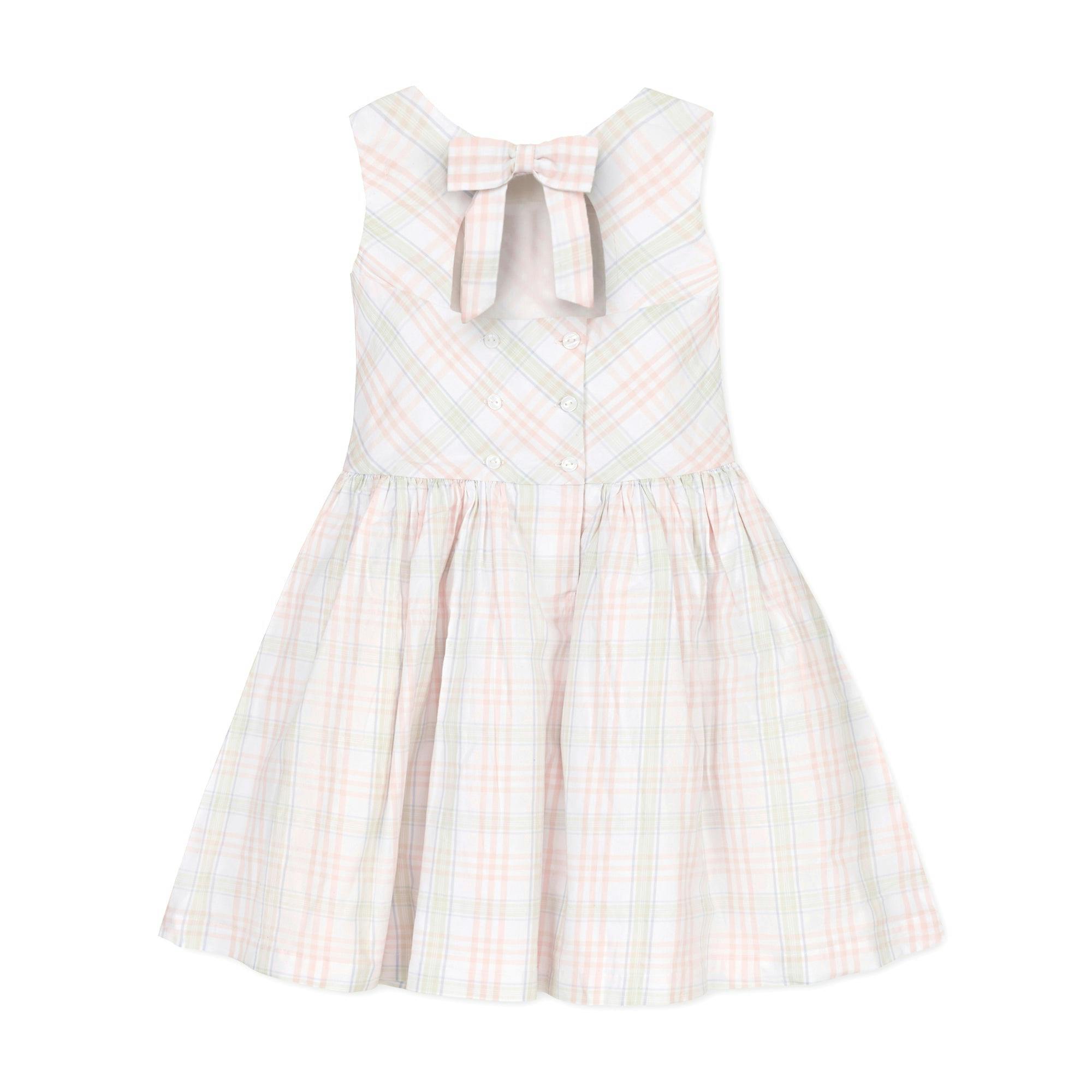 Organic Button Back Party Dress