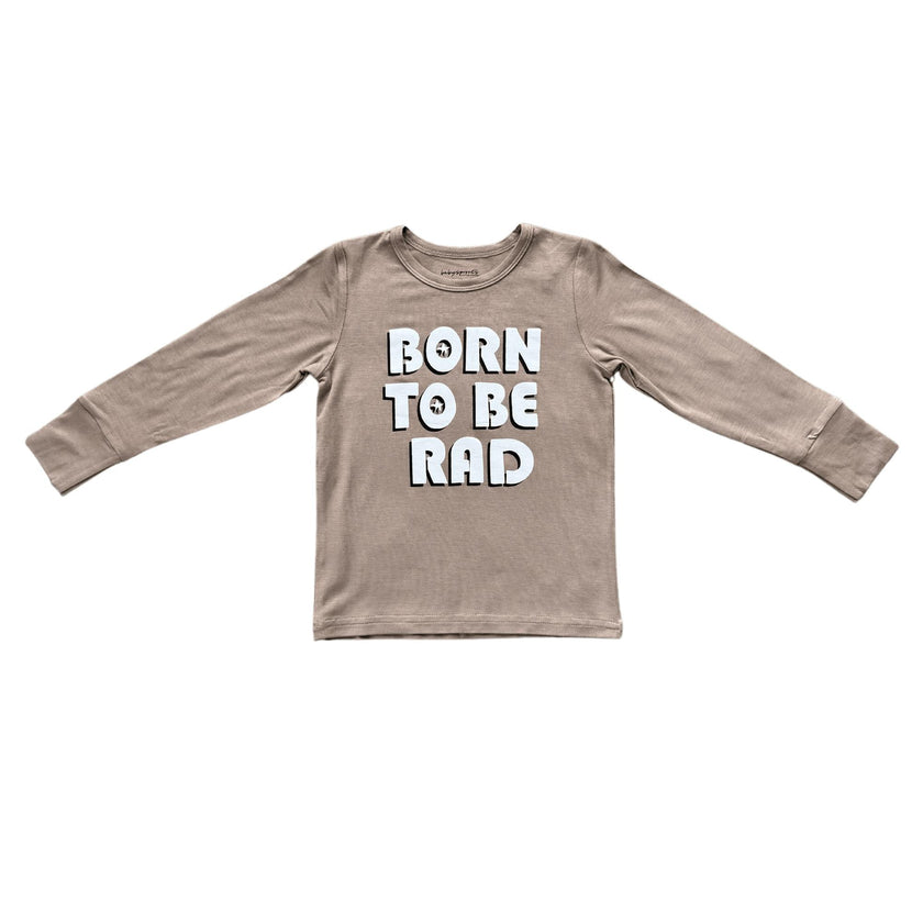 Boys Long Sleeve Tee in Born To Be Rad