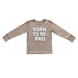 Boy's Long Sleeve Tee Big Bro in Desert