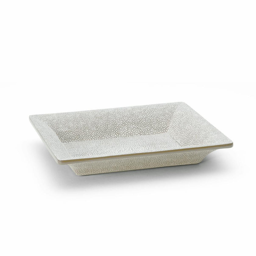 Shagreen Rectangular Vide Poche