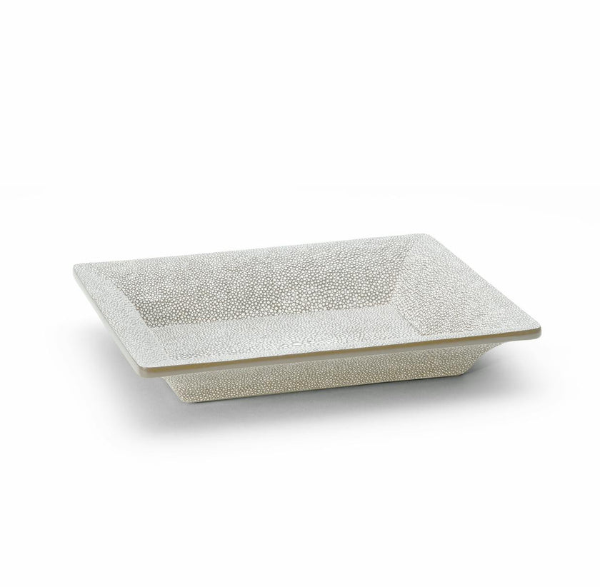 Shagreen Rectangular Vide Poche