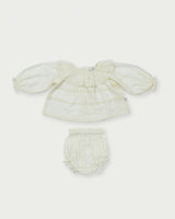 Daisy Baby Blouse & Bloomer Set - Ivory