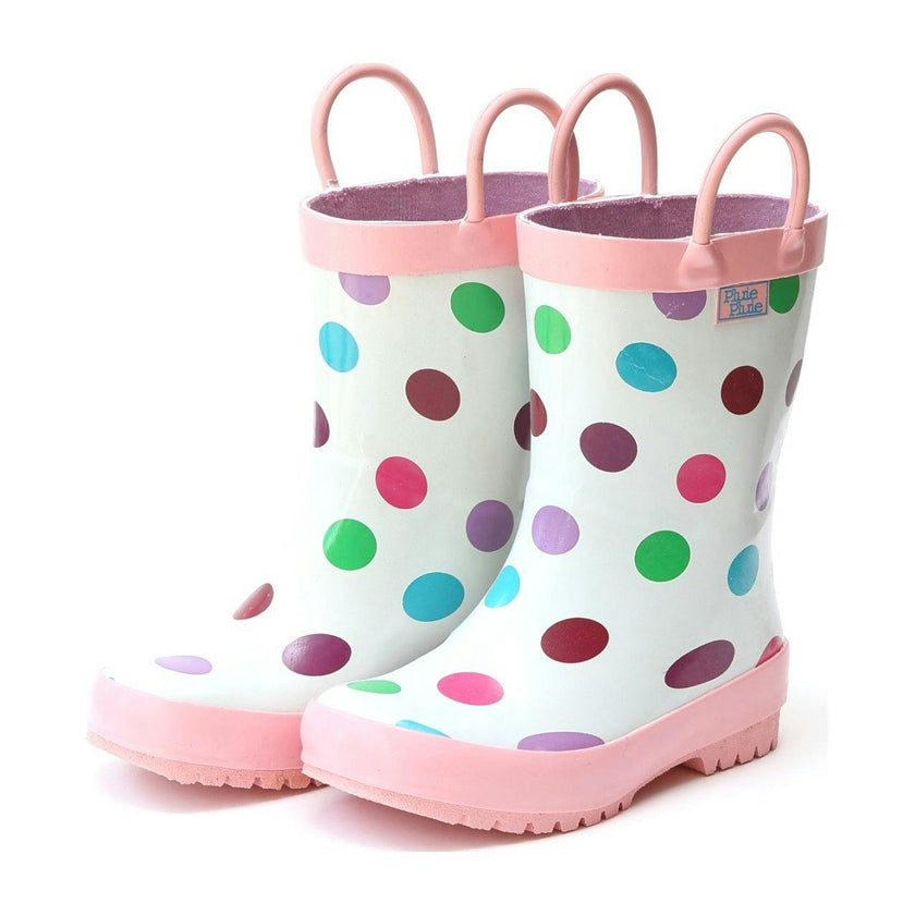 Polka Dot Rain Boot