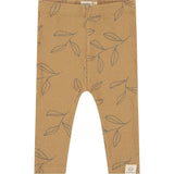 Leaf Graphic Print Leggings