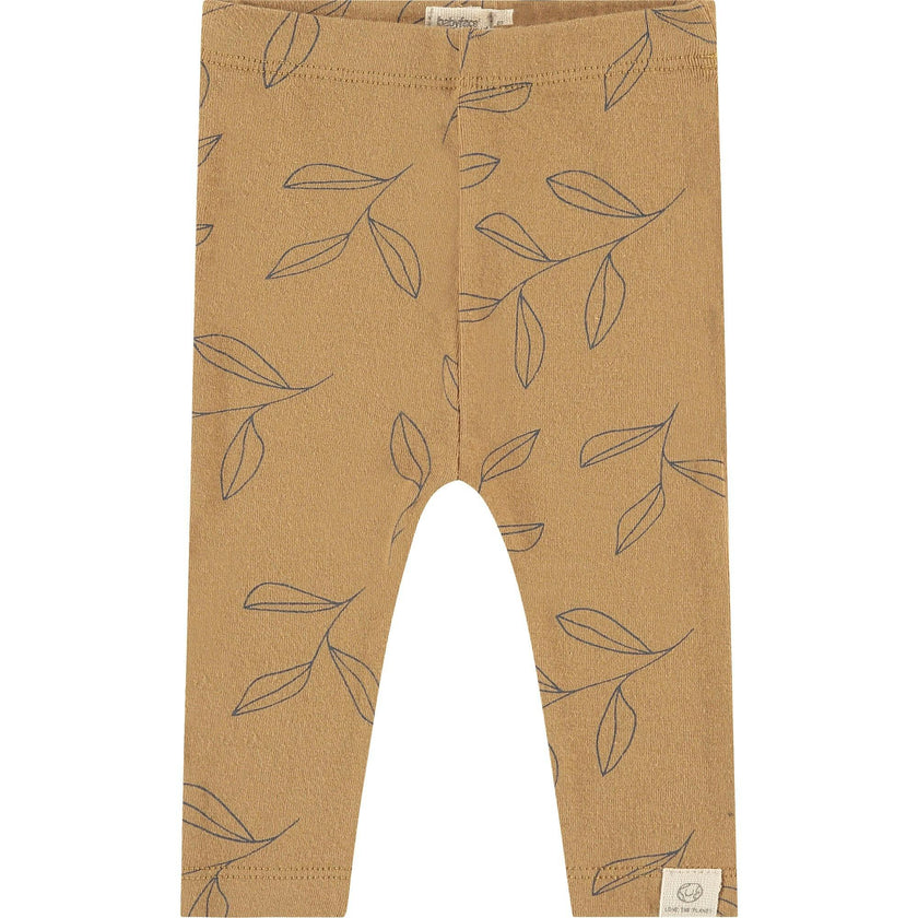 Leaf Graphic Print Leggings
