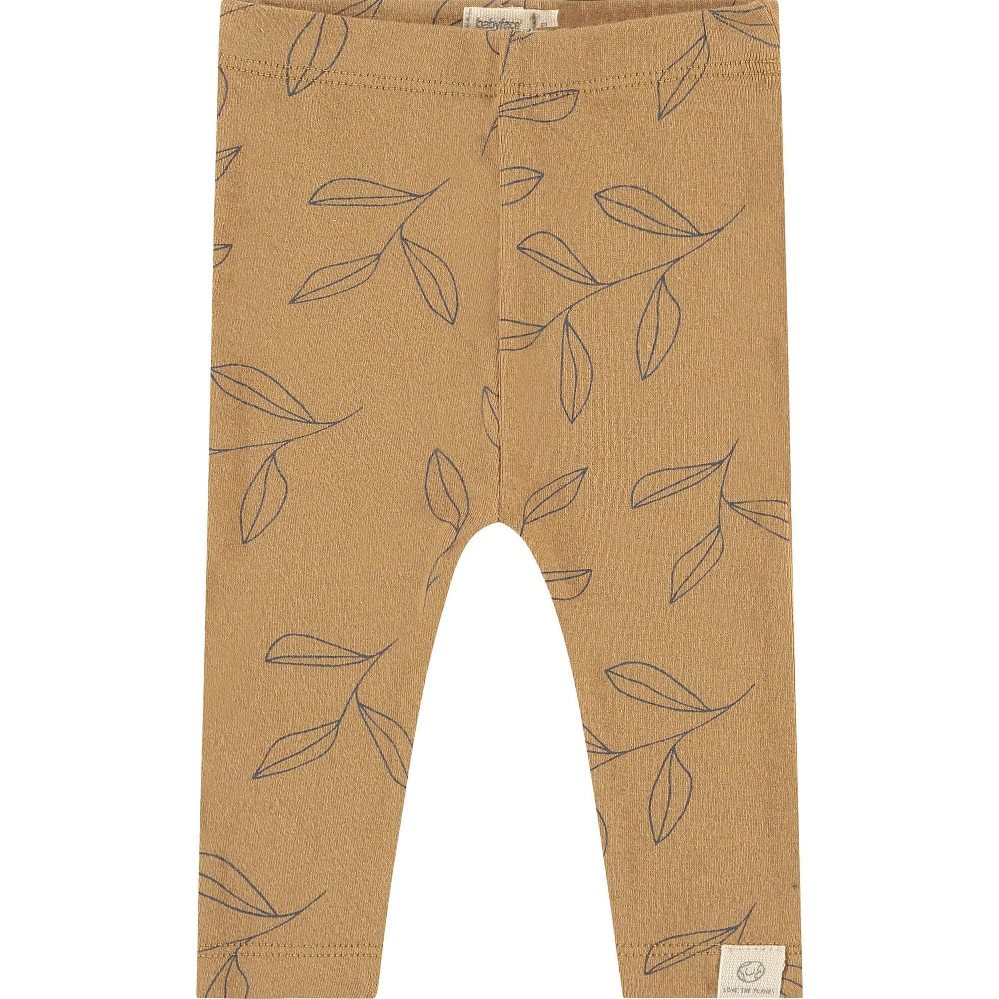 Leaf Graphic Print Leggings