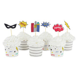 Superhero  Cupcake Decorating Set