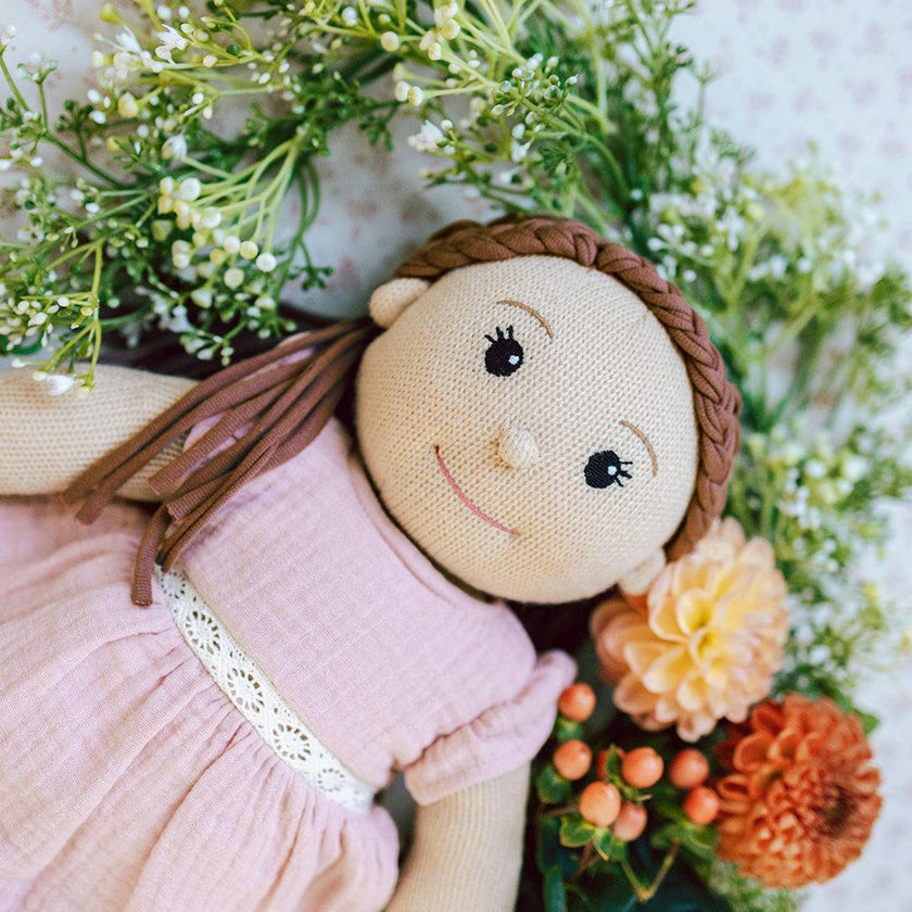 The Clementine collective knitted doll Clara
