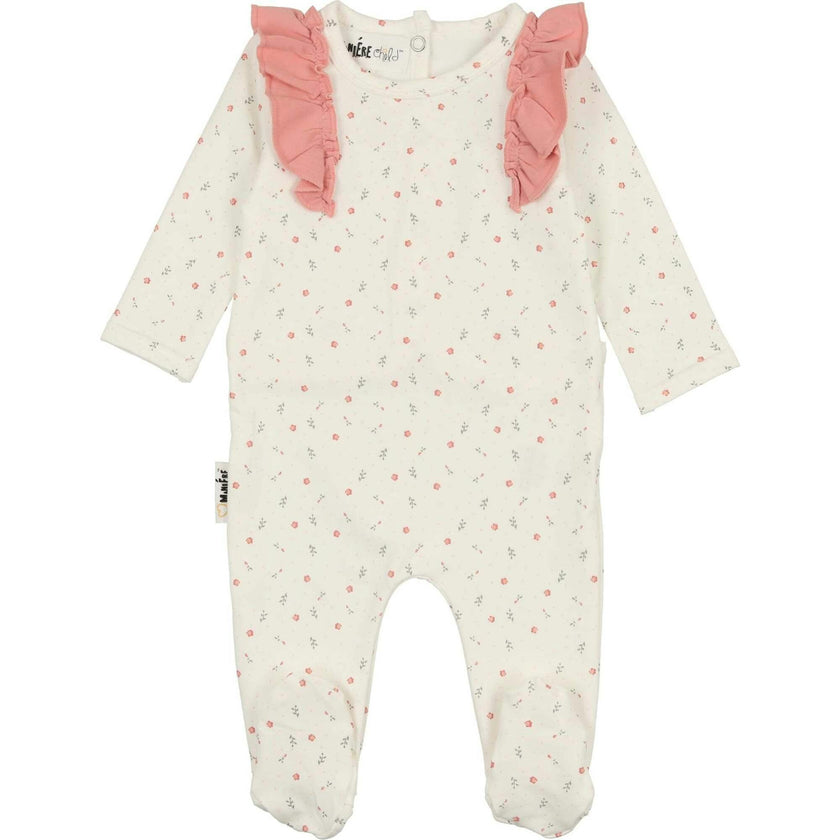 Petals & Polka Dots Footie