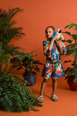 LOROS CROPPED SHIRT MULTICOLOR