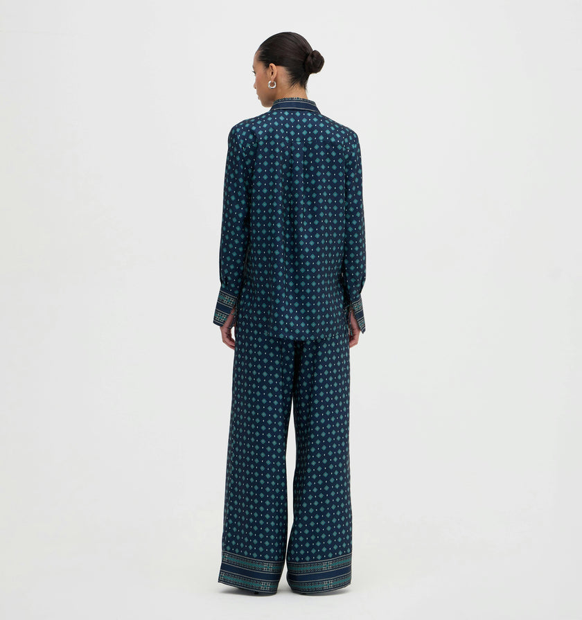 The Cannes Top - Juniper Foulard
