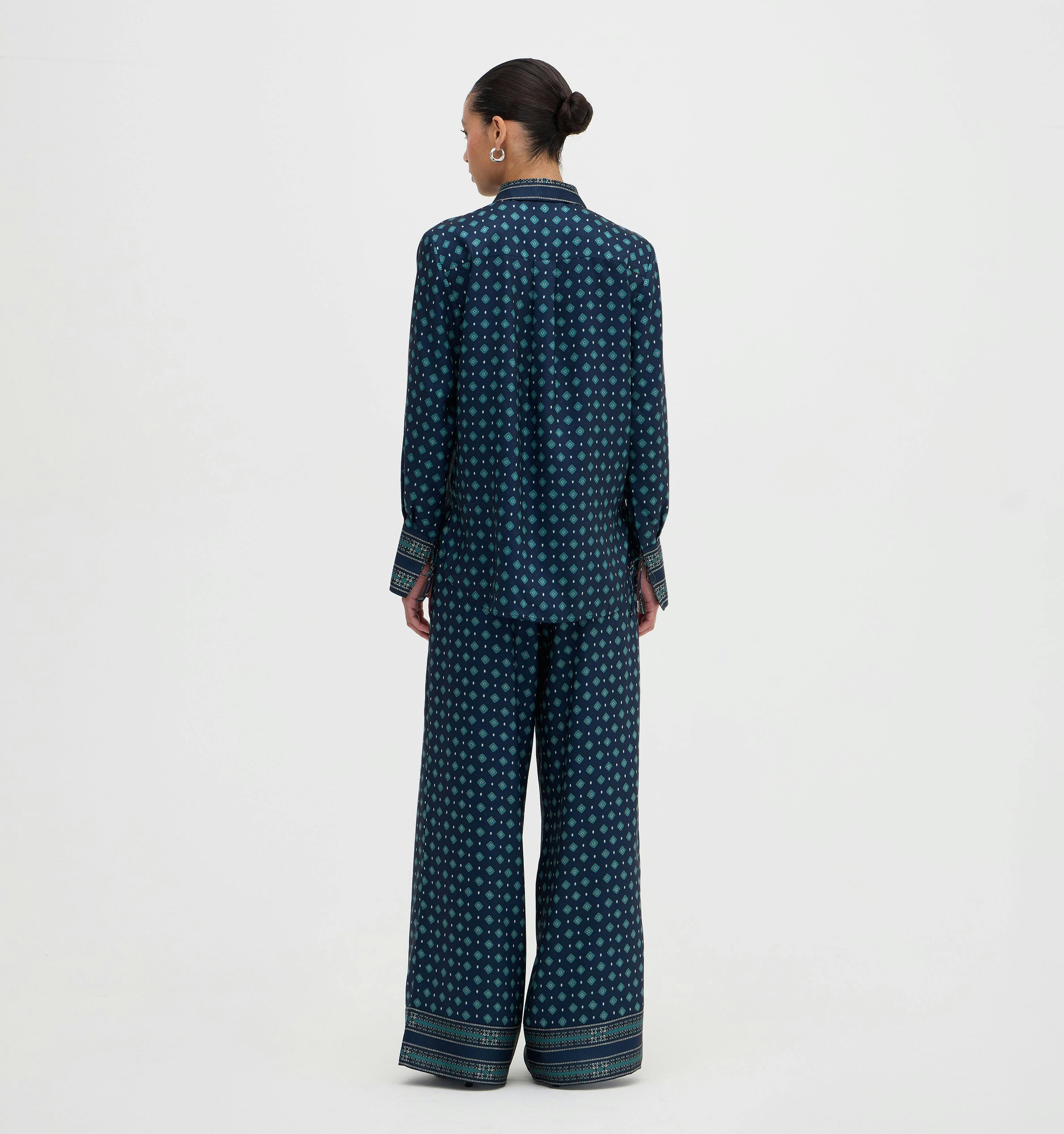 The Cannes Top - Juniper Foulard