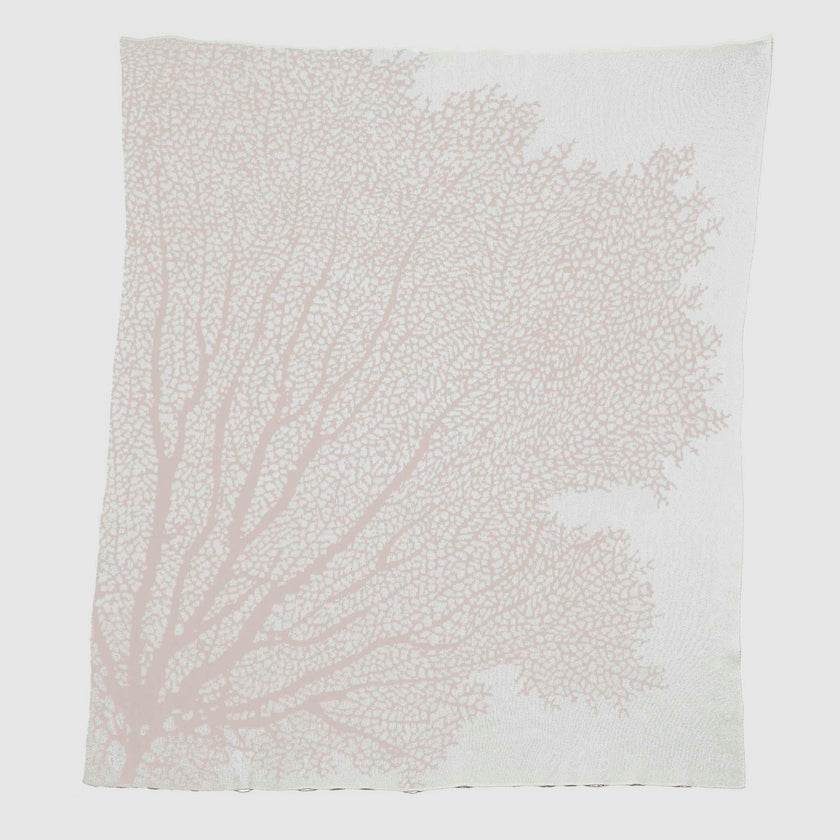 Coral Fan Throw