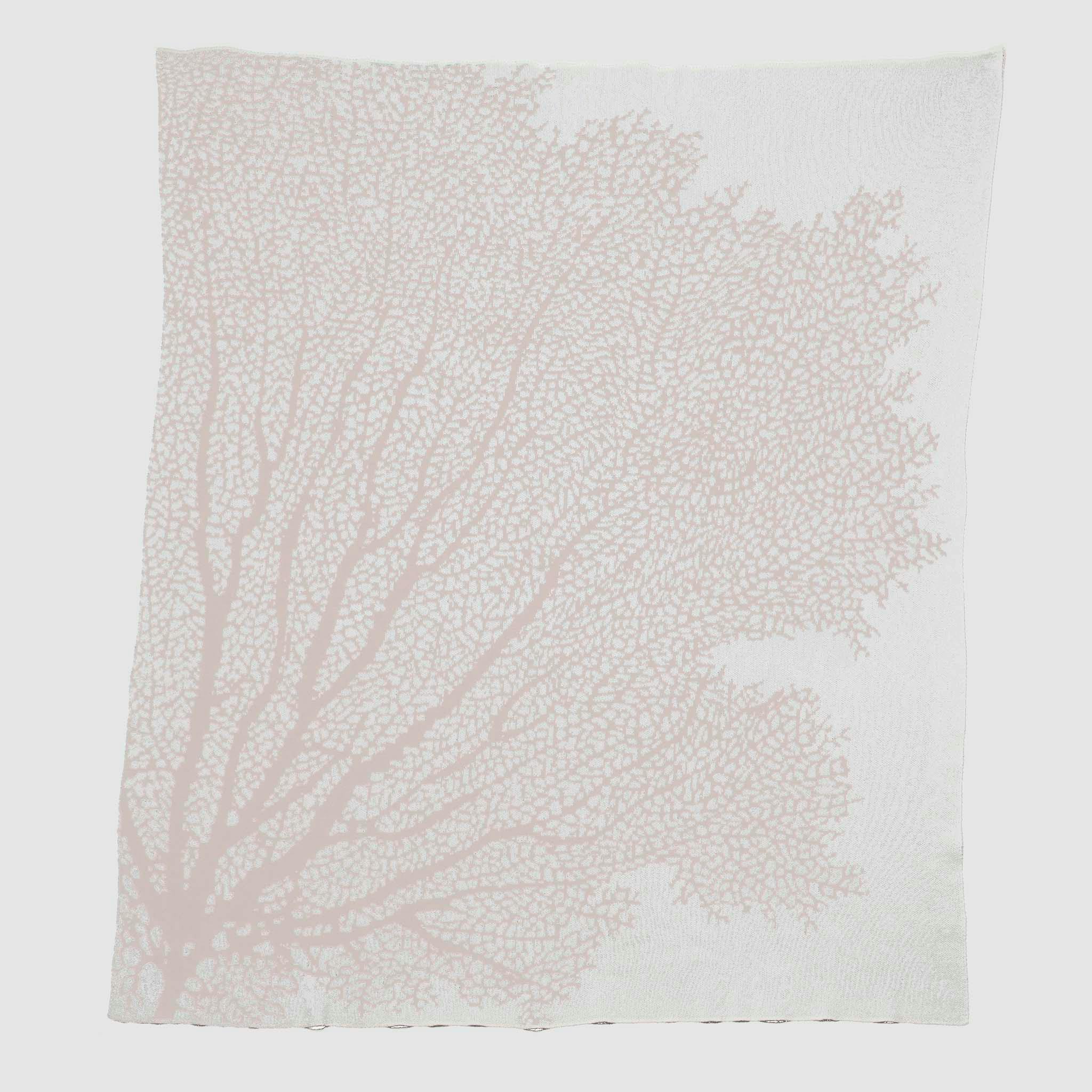 Coral Fan Throw