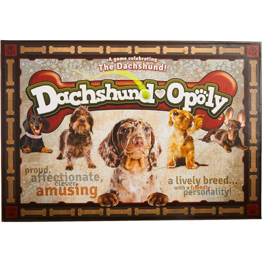 Late for the Sky Dachshund-Opoly Board Game