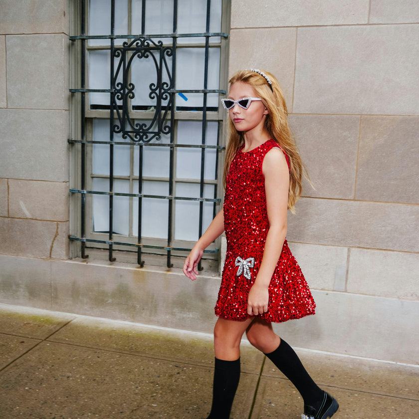 Ruby Bows Dress