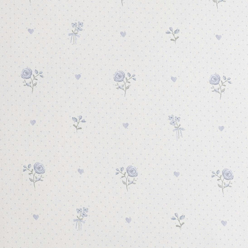 Ditsy Floral Toddler Pillow - Blue