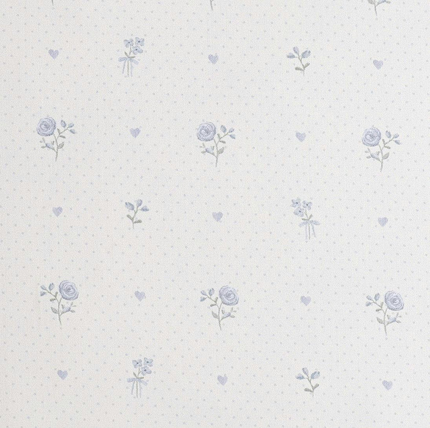 Ditsy Floral Toddler Pillow - Blue