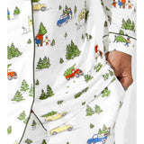 Christmas Tree Farm Bamboo Men's Pajama Set