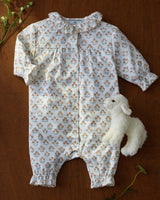 Baby's Pima Romper in Meadow Bloom