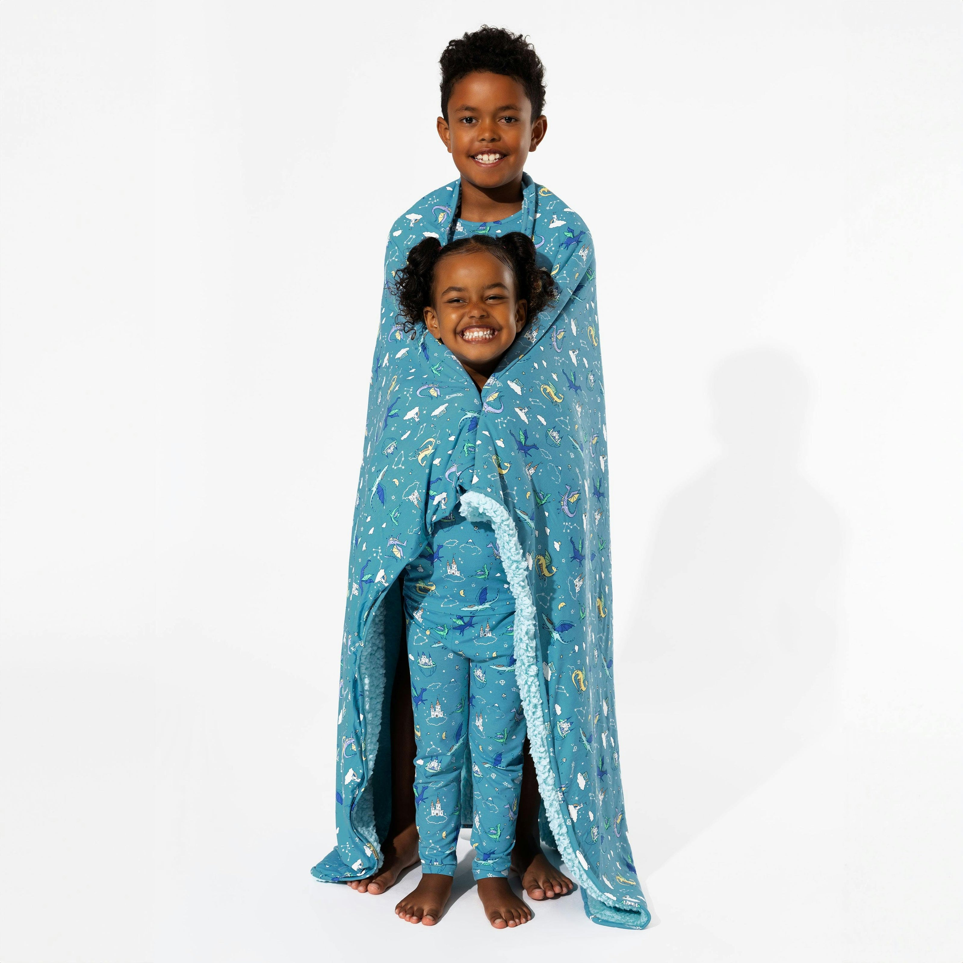 Dragon Dreams Bamboo Sherpa Blanket