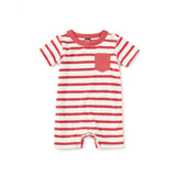 New Pocket Shortie Baby Romper, Pomme