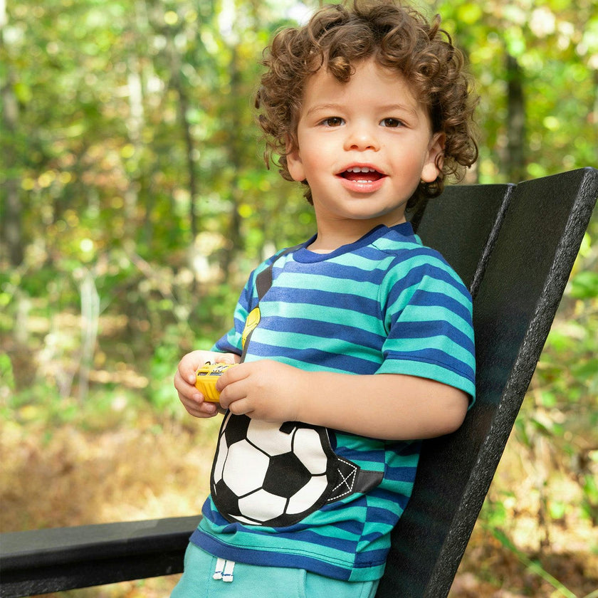 Magnetic Peek-A-Pocket T-Shirt & Shorts Set