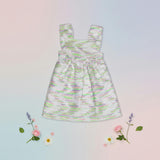 Desiree Baby Dress Sleeveless, Lilac Pistachio