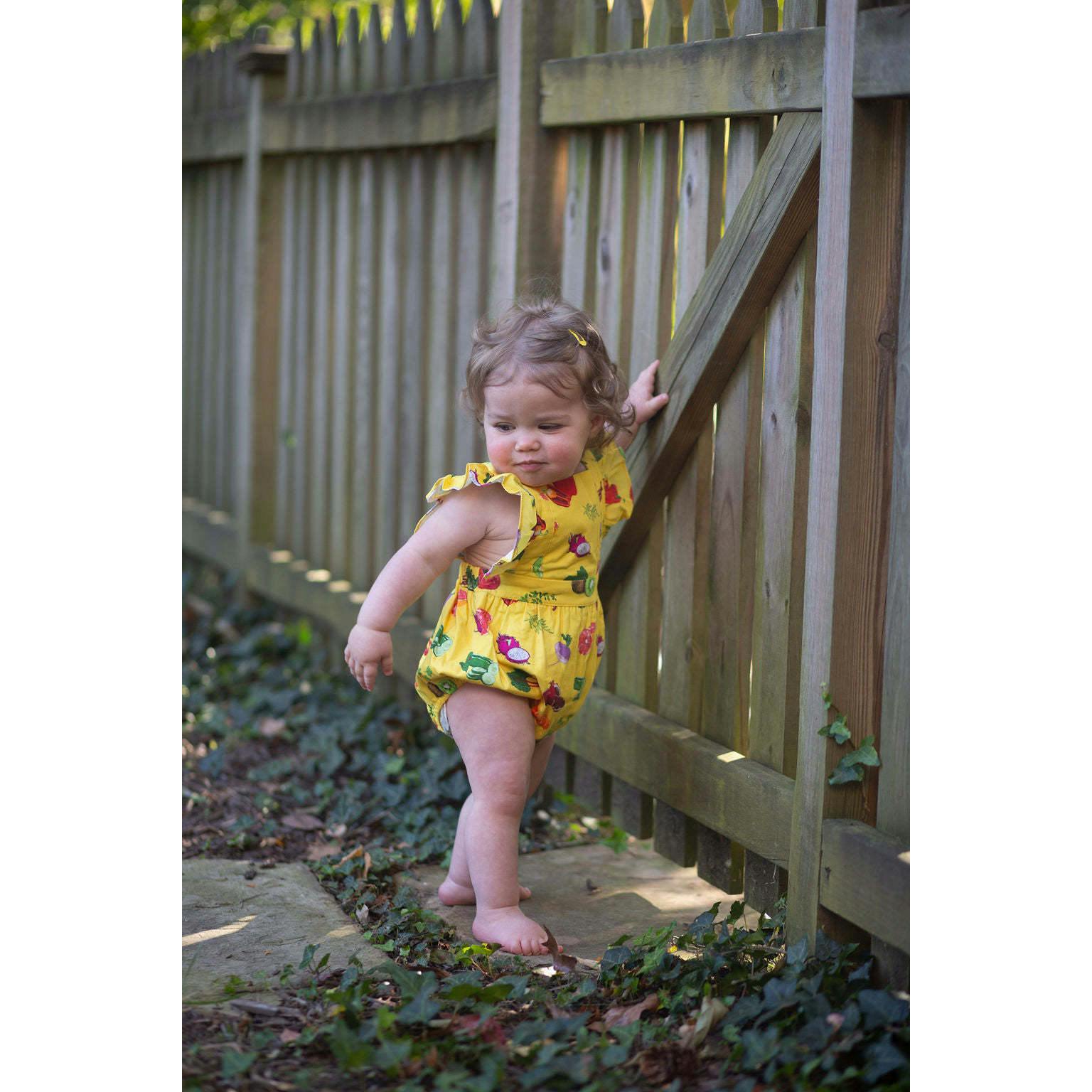 Bubble Romper in Farmer’s Market