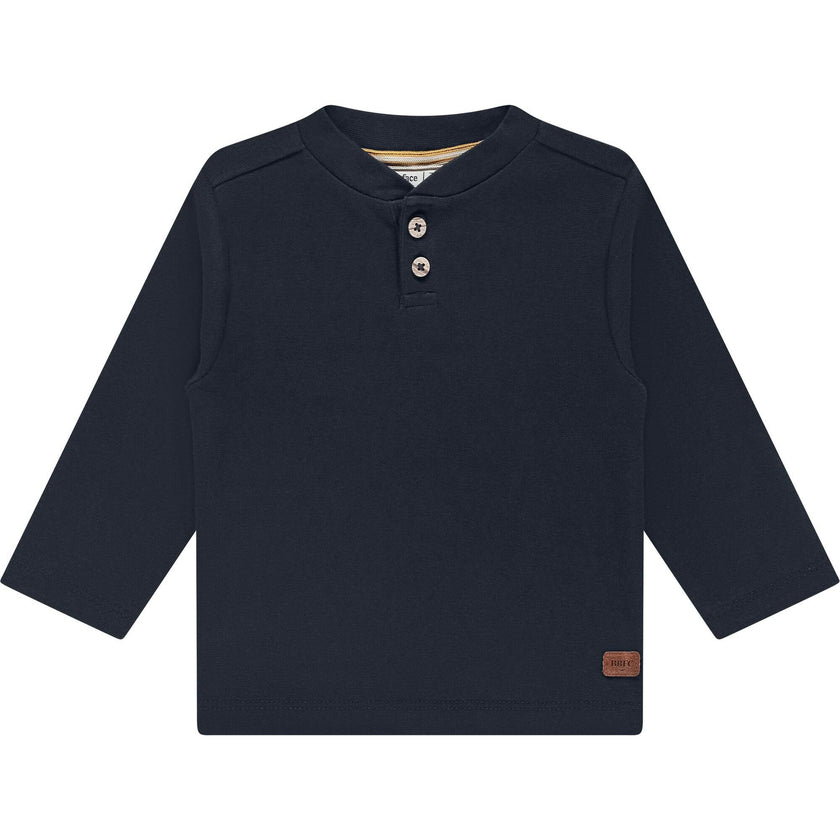 Henley Long Sleeve Sweatshirt