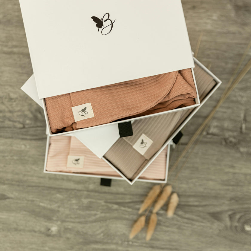 Gift Boxed Rib Swaddle Set