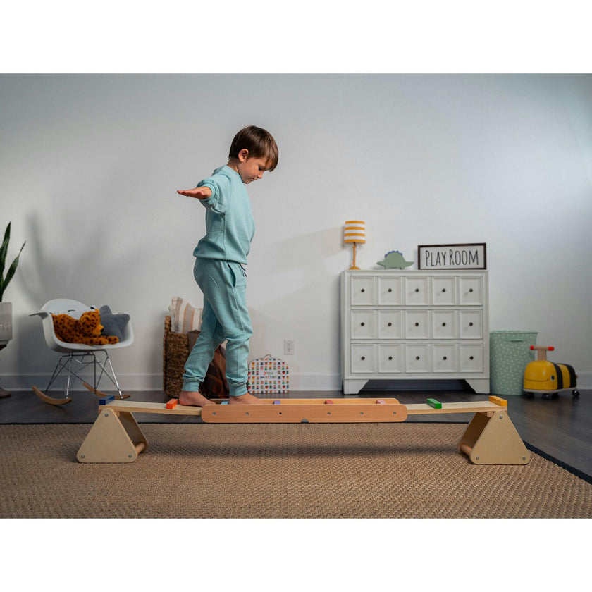 Avenlur Willow | Rainbow Seesaw and Balance Beam