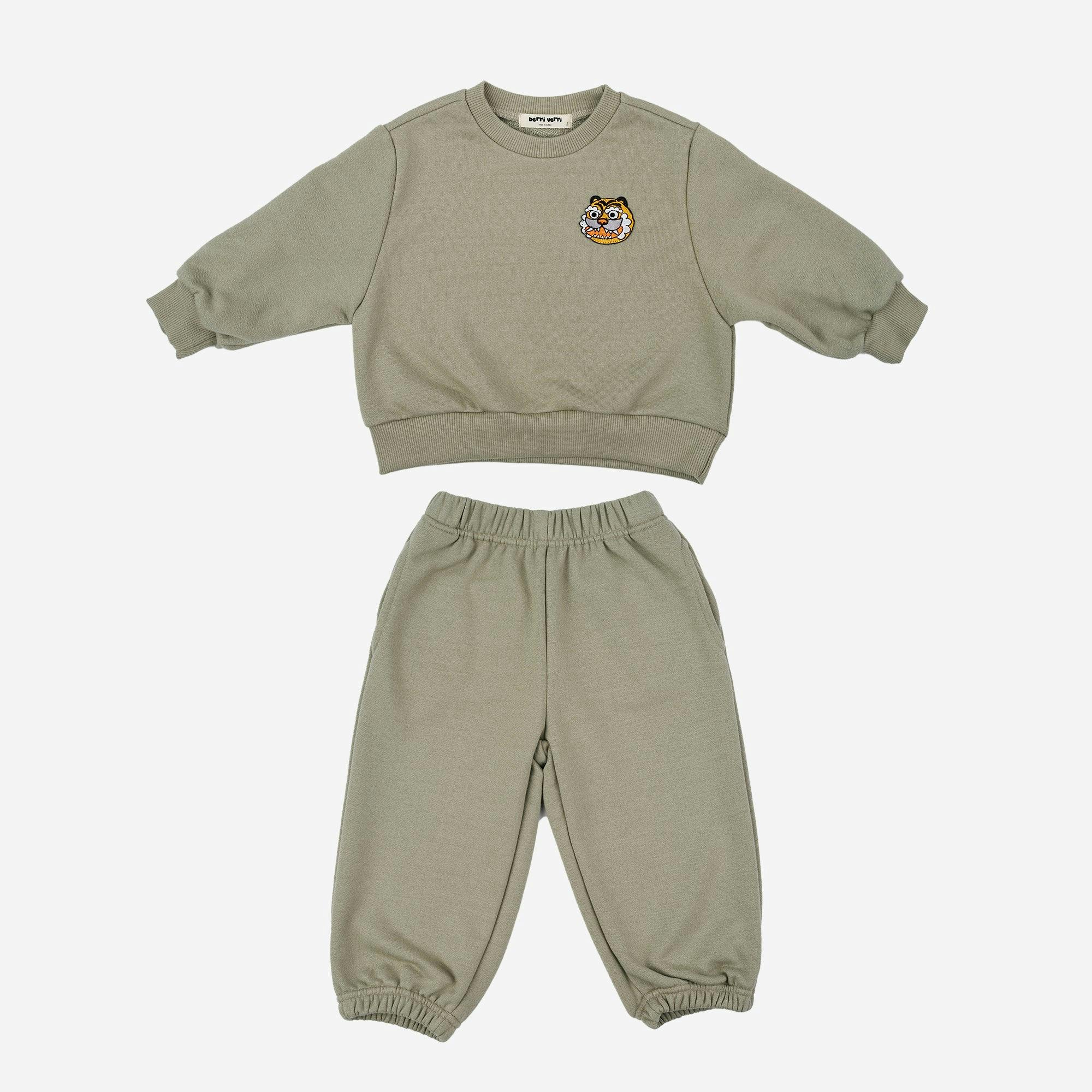 Tiger Sweatshirt Set