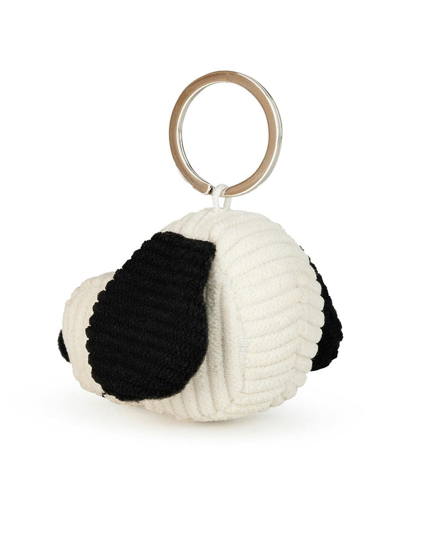 Keychain PEANUTS Snoopy Head Corduroy Cream 2''