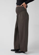 Over Belly Wide Leg Maternity Pant