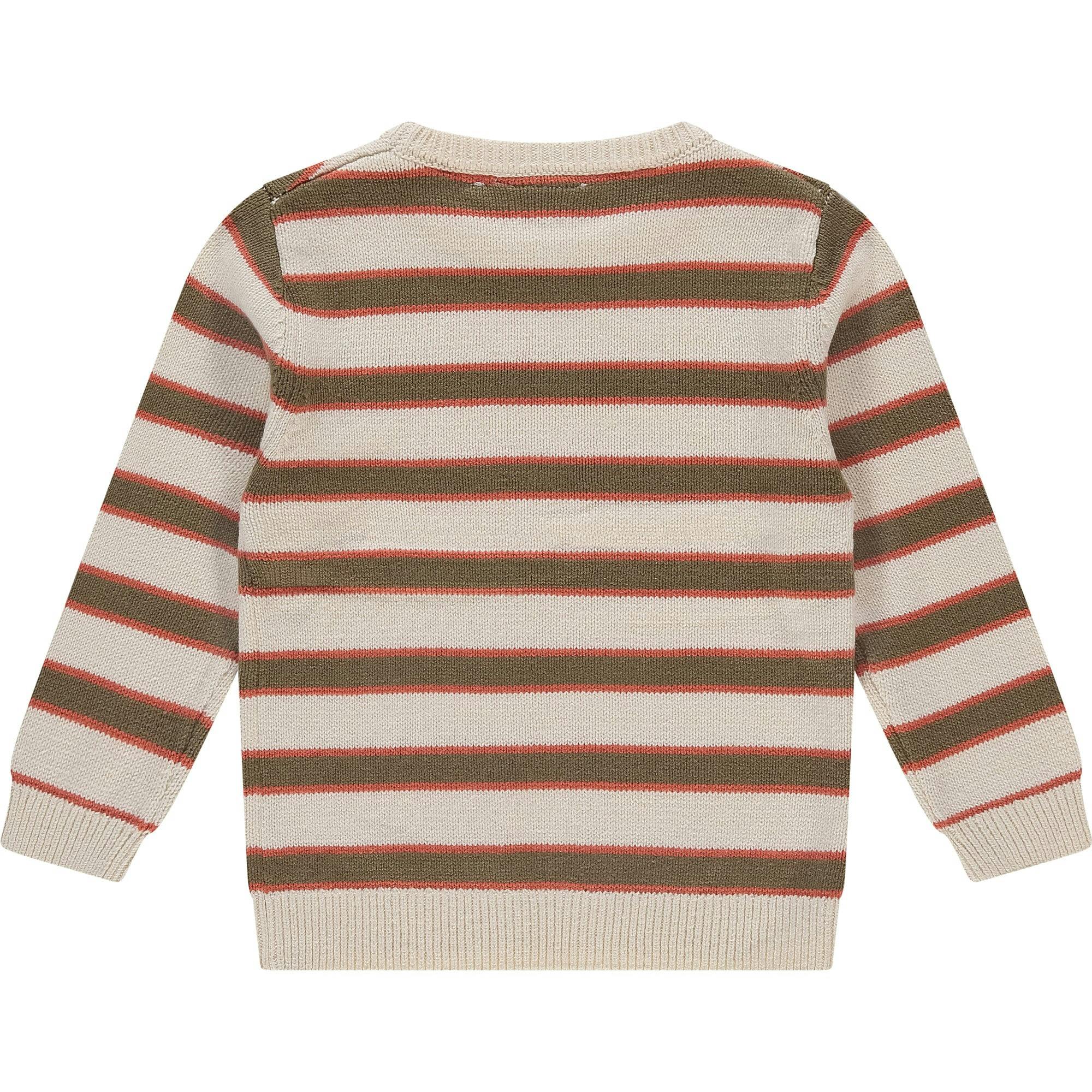 Multi-Stripe Knit Sweater