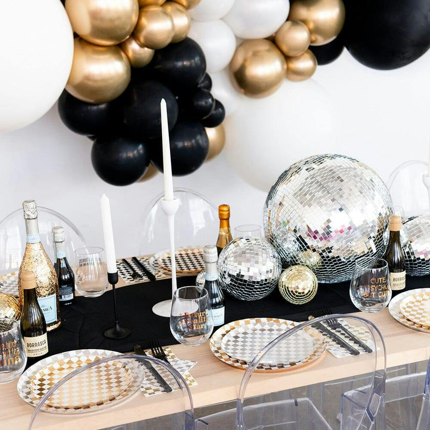 Check It! Gold Clash Dessert Plates