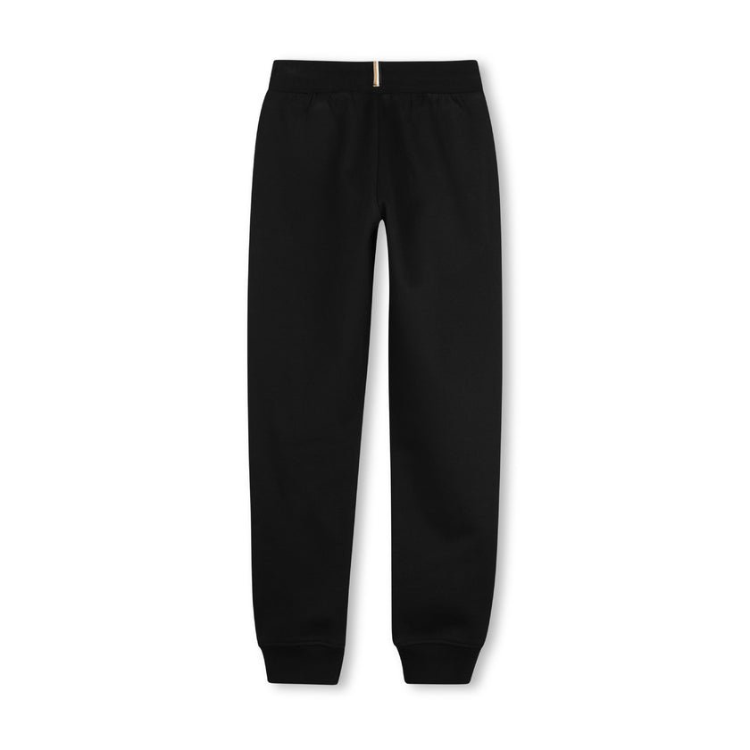 Black Logo Jogging Pants