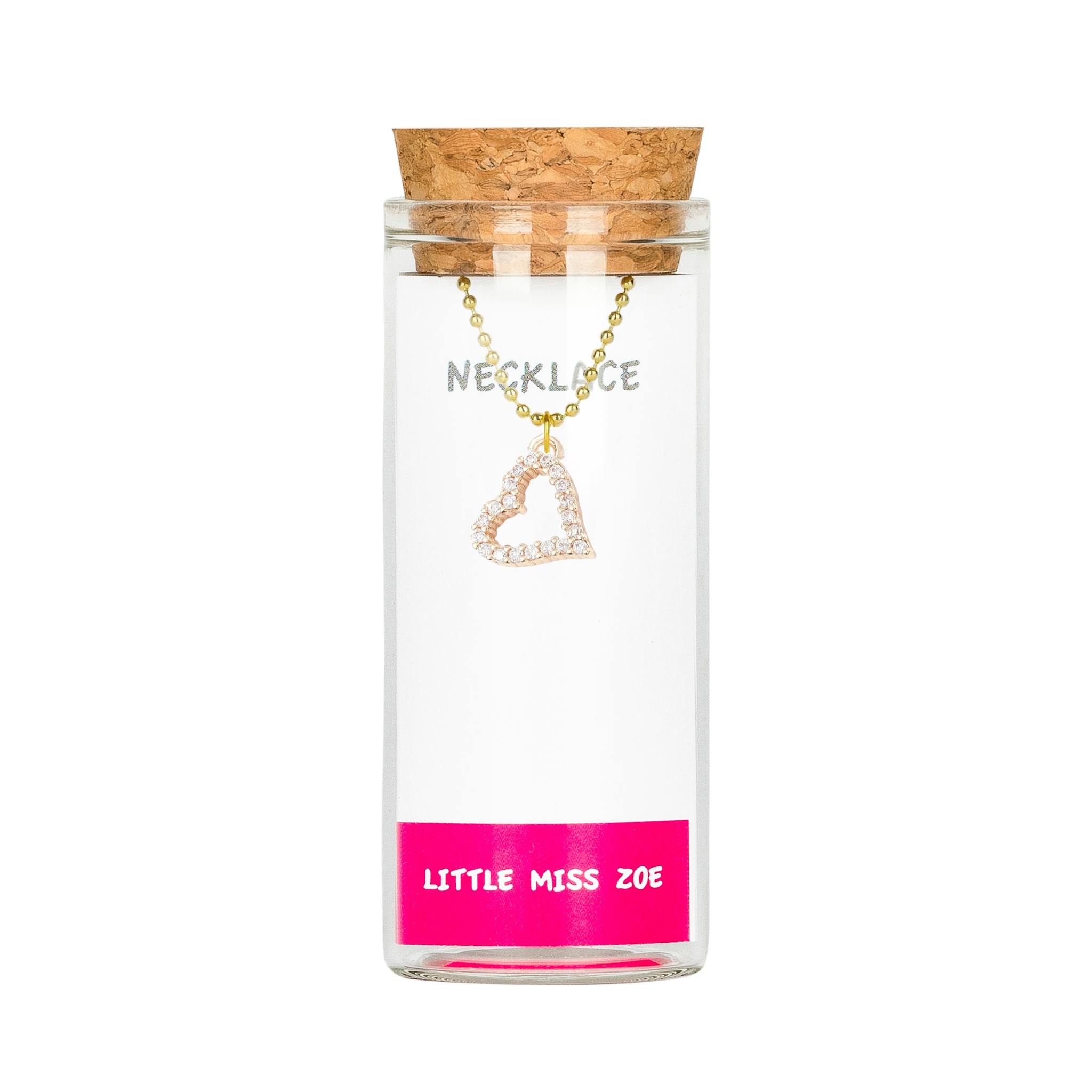 Charming Necklace in a Bottle