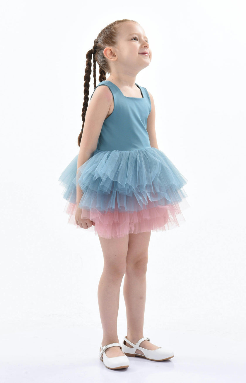 Teal Jen Tutu Dress