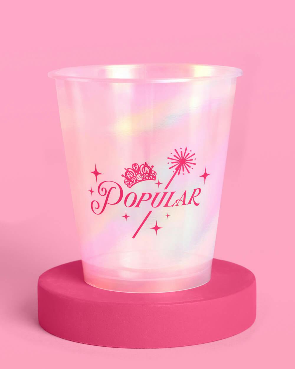 Emerald City Cups - 16 plastic cups
