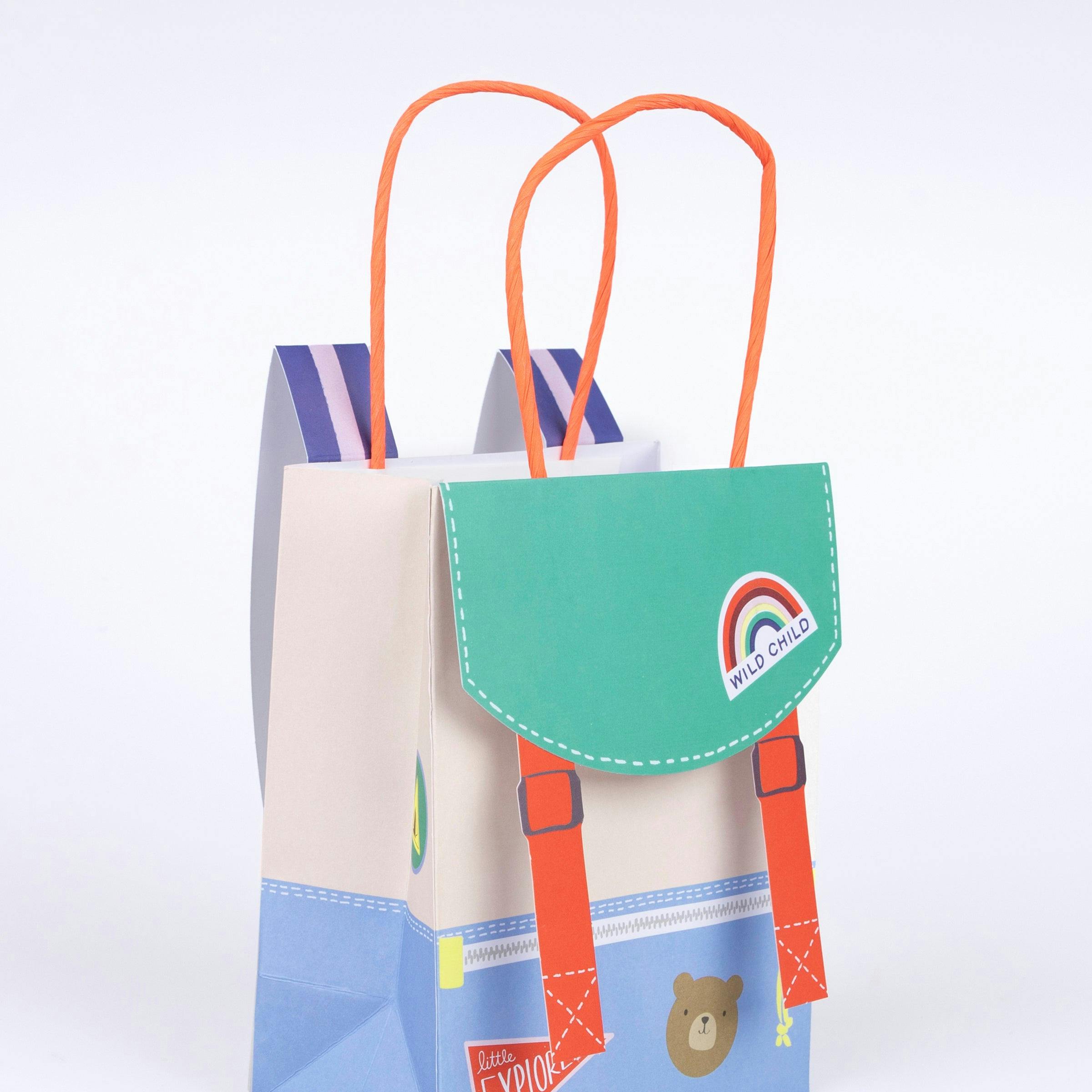 Outdoor Adventures Backpack Party Bags