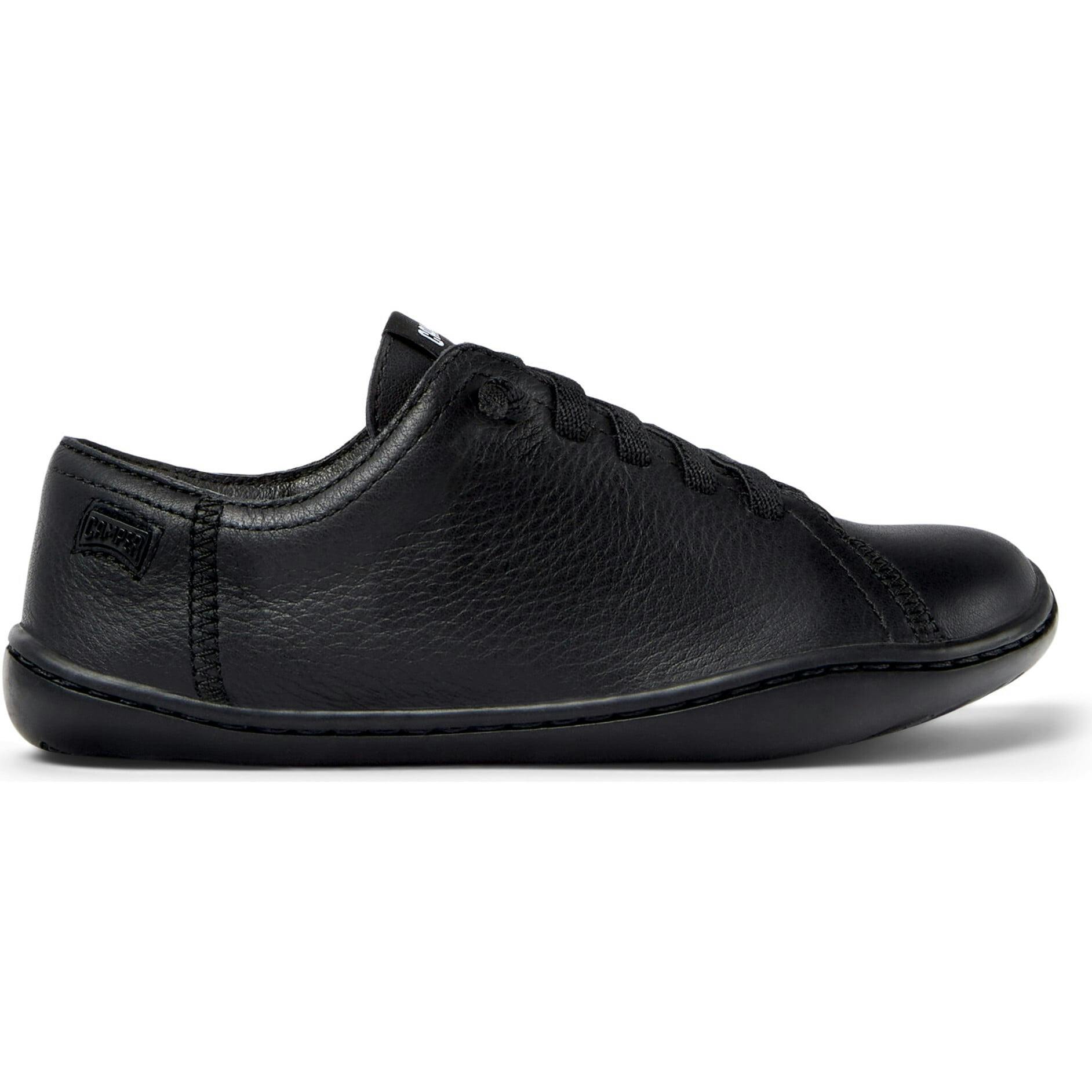 Kids Peu Lace Up Sneakers, Black