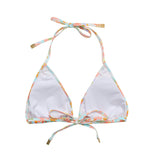 Womens Hawaiian Luau Sustainable Bikini Top
