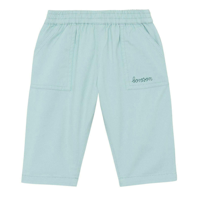 Frosty Blue Darius Baby Pants