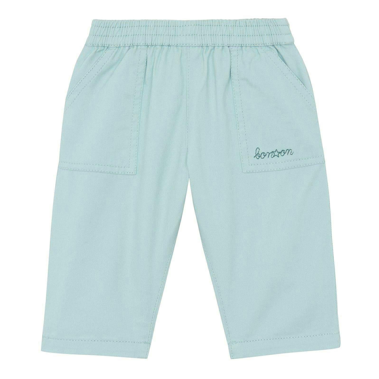 Frosty Blue Darius Baby Pants